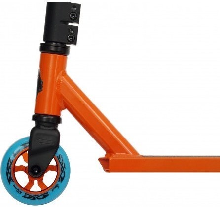 Самокат трюковый Haevner KRAFT оранжево-черный
