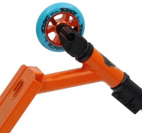 Самокат трюковый Haevner KRAFT оранжево-черный