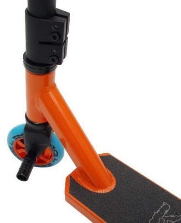 Самокат трюковый Haevner KRAFT оранжево-черный