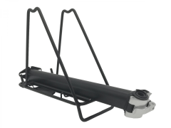 Багажник для велосипеда Bor yueh by-348qc, консольный, на эксцентрике, алюминий, с боковыми дугами, с пружиной, чёрный