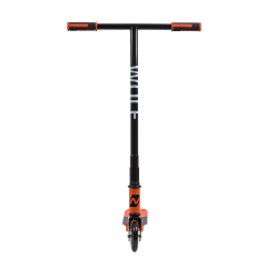 Самокат для детей NOVATRACK WOLF&quot;20,черно-оранжевый