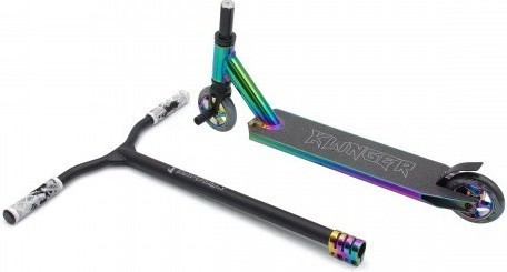 Самокат трюковый Haevner KLINGER неохром
