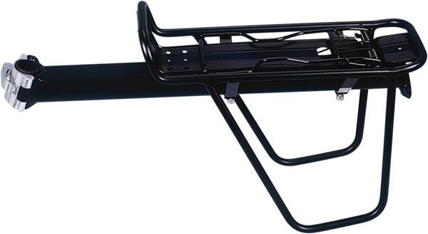 Багажник для велосипеда Bor yueh by-364c, консольный, на эксцентрике, алюминий, с боковыми дугами, с пружиной, чёрный