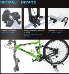 v_4821_1.240 Velokrepleniya na avtomobil - kypit Velokreplenie na avtomobil v Moskve v internet-magazine «VELOSTANOK» Velokrepleniya na avtomobil Велокрепление на крышу автомобиля Peruzzo Pordoi, 1 велосипед