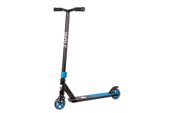 Самокат для детей NOVATRACK WOLF&quot;30, черно-синий