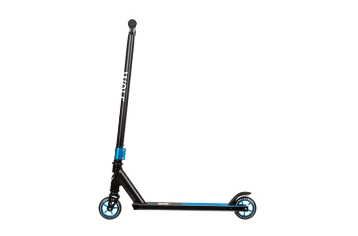 Самокат для детей NOVATRACK WOLF"30, черно-синий