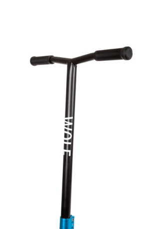 Самокат для детей NOVATRACK WOLF"30, черно-синий