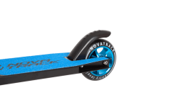 Самокат для детей NOVATRACK WOLF&quot;30, черно-синий