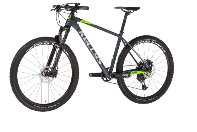 Горный велосипед Велосипед Kellys Gate 90 27.5" серый, размер: M