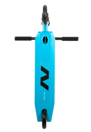 Самокат для детей NOVATRACK WOLF EL, черно-синий