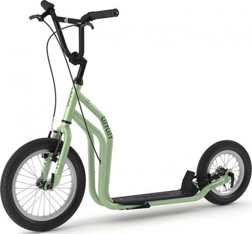 Самокат Yedoo City RunRun, Зелёный
