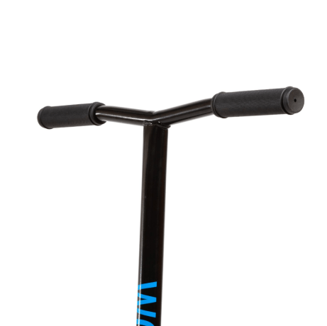 Самокат для детей NOVATRACK WOLF EL, черно-лимонный