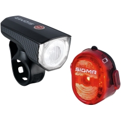 Комплект освещения SIGMA SPORT AURA 35 USB / NUGGET II с кабелем USB