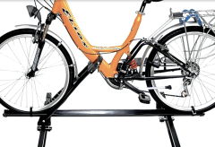 v_4828_5.240 Velokrepleniya na avtomobil - kypit Velokreplenie na avtomobil v Moskve v internet-magazine «VELOSTANOK» Velokrepleniya na avtomobil Велокрепление на крышу автомобиля Peruzzo Napoli, 1 велосипед