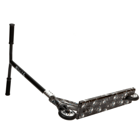 Самокат NOVATRACK PIXEL PRO BL, "черепа"