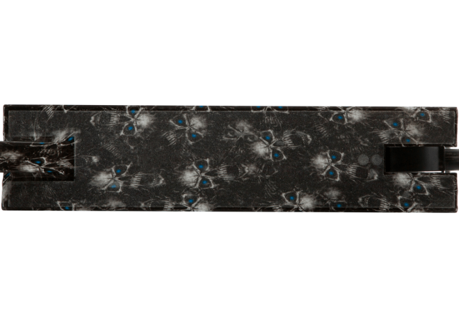 Самокат NOVATRACK PIXEL PRO BL, "черепа"