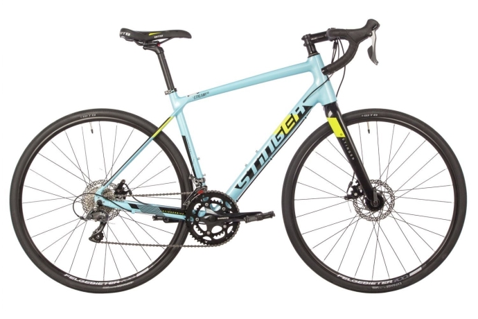 Велосипед STINGER 700C STREAM EVO синий, алюминий, размер 56