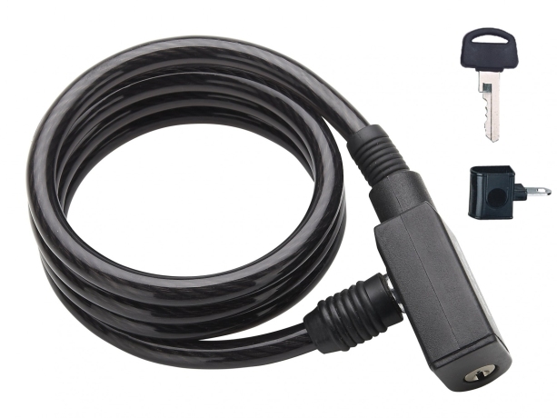 v_14044_0.0x460 Zamok velosipednii TONYON trosovii 6h1500mm s kluchom i derjatelem kypit v Moskve v internet-magazine «VELOSTANOK» Zamok velosipednii TONYON trosovii 6h1500mm s kluchom i derjatelem Замок велосипедный TONYON тросовый 6х1500мм с ключом и держателем