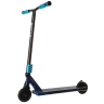 Самокат NOVATRACK PIXEL PRO BL, синий "молнии"