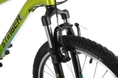 Велосипед STINGER 24 ELEMENT STD зеленый, алюминий, размер 14