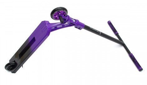 Самокат трюковый Haevner MONK фиолетово-черный