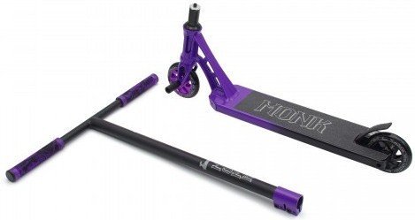 Самокат трюковый Haevner MONK фиолетово-черный