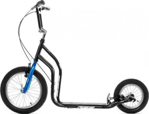 Самокат Yedoo City New, Чёрный/синий