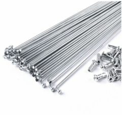 v_709_1.240 Spici velosipednie kypit v Moskve v internet-magazine «VELOSTANOK» Spici velosipednie Велосипедные спицы TBS оцинкованные 14gx235мм с ниппелями 1/2", 144 шт.