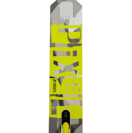 Самокат NOVATRACK PIXEL"70, лимонно-серый