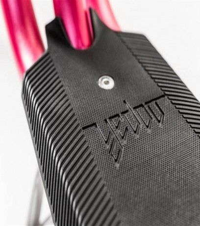 Самокат Yedoo City New, Малиновый/зелёный