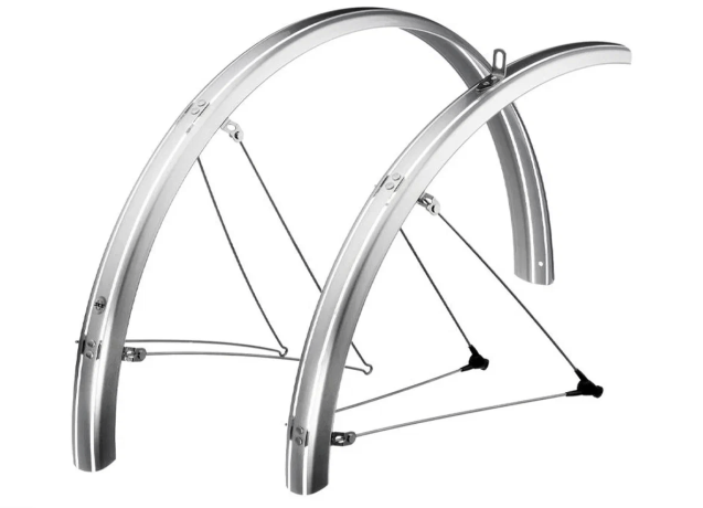 Крылья SKS BLUEMELS SHINY 24″ 53 SILVER SET