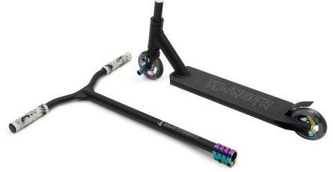 Самокат трюковый Haevner KLINGER черный-неохром