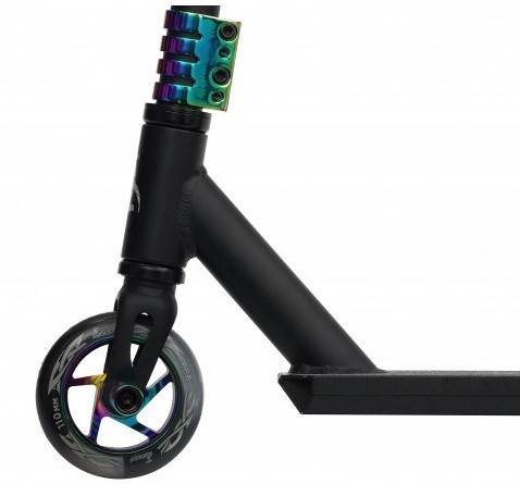 Самокат трюковый Haevner KLINGER черный-неохром