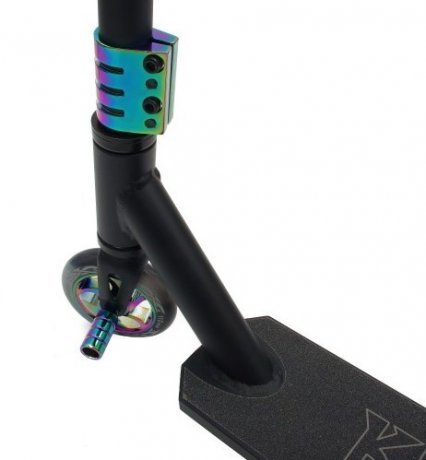 Самокат трюковый Haevner KLINGER черный-неохром