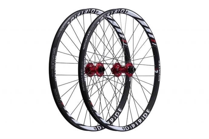 Комплект колёс Novatec DIRTRIDE 26 дюймов, для дерт/стрит передняя втулка 20 мм, задняя втулка 10 мм