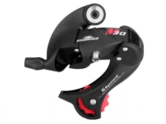 Переключатель задний M36, 6 ск.,13T-30T, короткая лапка, под резьбу, с переходником под крюк