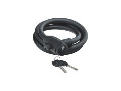 Замок велосипедный Kellys тросовый Hardcoil 7ммх15ммх180см, ключ с подсветкой