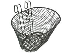 v_4003_0.240 Velobagajniki - kypit velobagajnik v Moskve v internet-magazine «VELOSTANOK» velobagajniki Корзина для велосипеда ao-1hm передняя с крючками. размер: 295 х 230 х 215 мм. цвет: черный