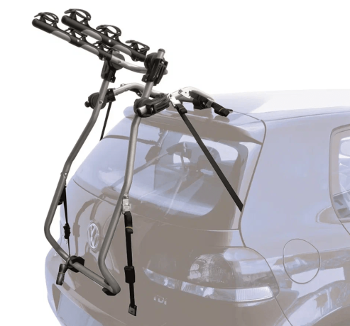 Велокрепление на заднюю дверь автомобиля Peruzzo Milano, 3 велосипеда