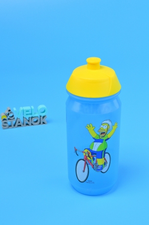 Фляга Tacx THE SIMPSONS Гомер на велосипеде 0,5мл