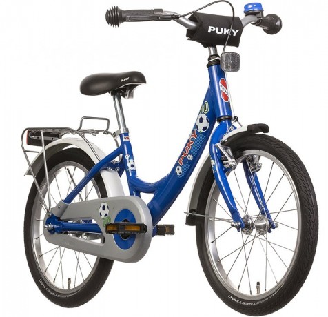 Двухколесный велосипед Puky ZL 18-1 Alu 4322 blue football синий