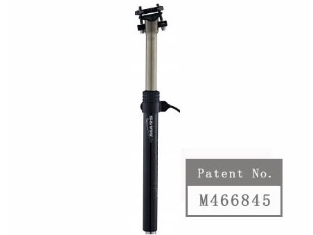 Tmars штырь подседельный sd-419s телескопический: d:31.6 х 400мм, ход 90мм , al6066, чёрный