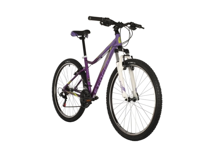 Велосипед STINGER 27.5" LAGUNA STD фиолетовый, алюминий, размер 19"
