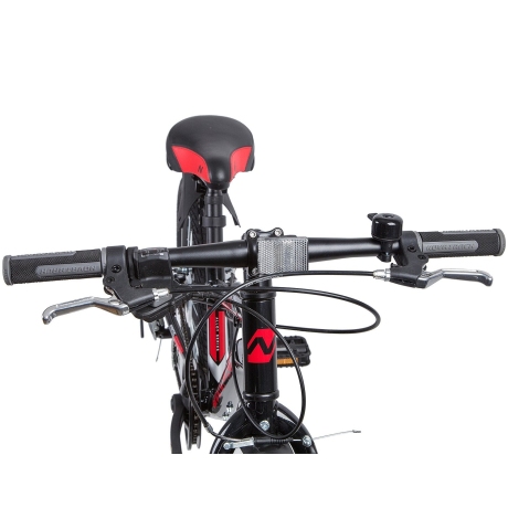 Велосипед NOVATRACK 20", PRIME, чёрный, алюминий