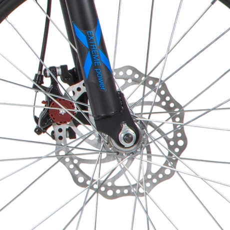 Велосипед NOVATRACK 20" EXTREME, оранжевый, алюминиевый