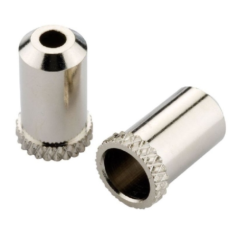 Jagwire Направляющая с ограничителем для тормозной оболочки 5,0мм, хромированная, латунь, 50 шт./уп.