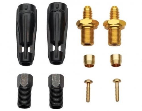Jagwire комплект фитингов для гидролинии shimano-xtr.deore xt hone, slx, deore lx. deore, alfine