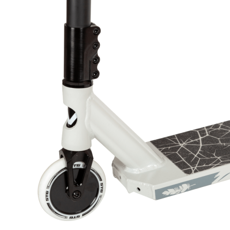 Самокат NOVATRACK PIXEL"100, белый