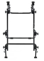 Велокрепление на заднюю дверь автомобиля Peruzzo New Hi-Bike, 3 велосипеда