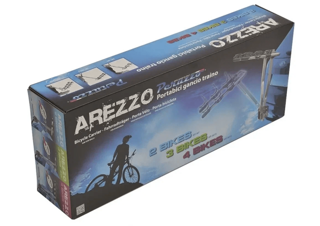 Велокрепление на заднюю дверь автомобиля Peruzzo Arezzo, 2 велосипеда